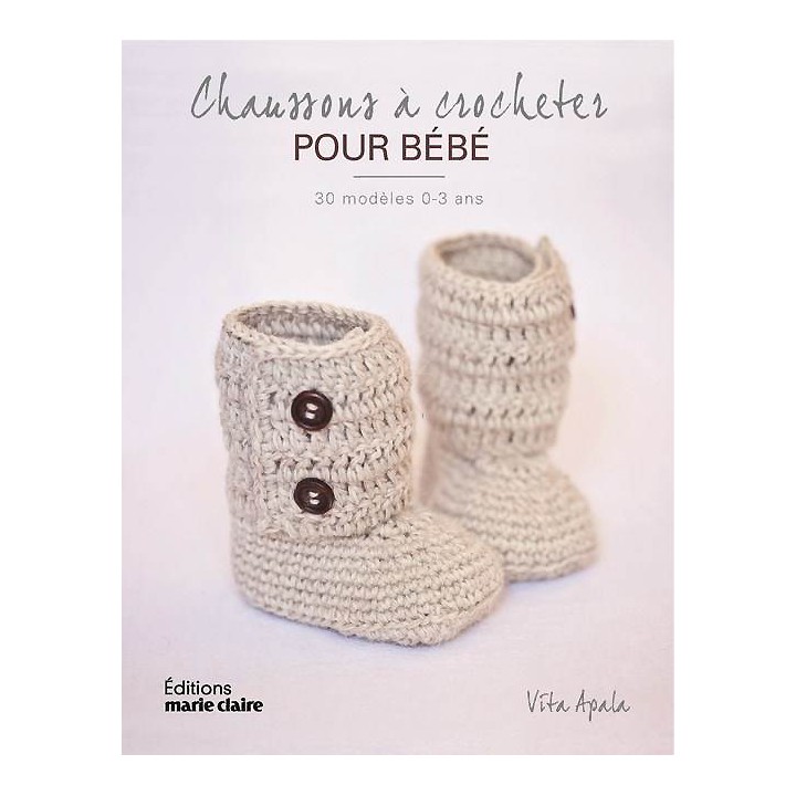 Chaussons A Crocheter Pour Bebe Mercerie Floriane