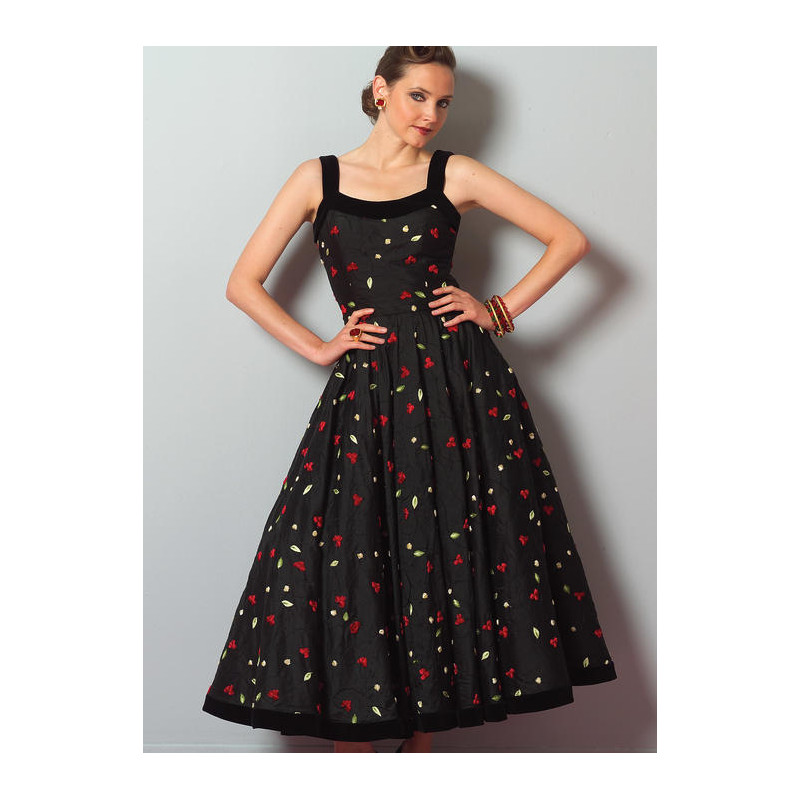  Patron  de robe  Vintage  Vogue 2902 Mercerie Floriane