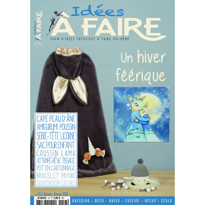 Idées à faire N°13 - Un hiver féérique, Mercerie Floriane