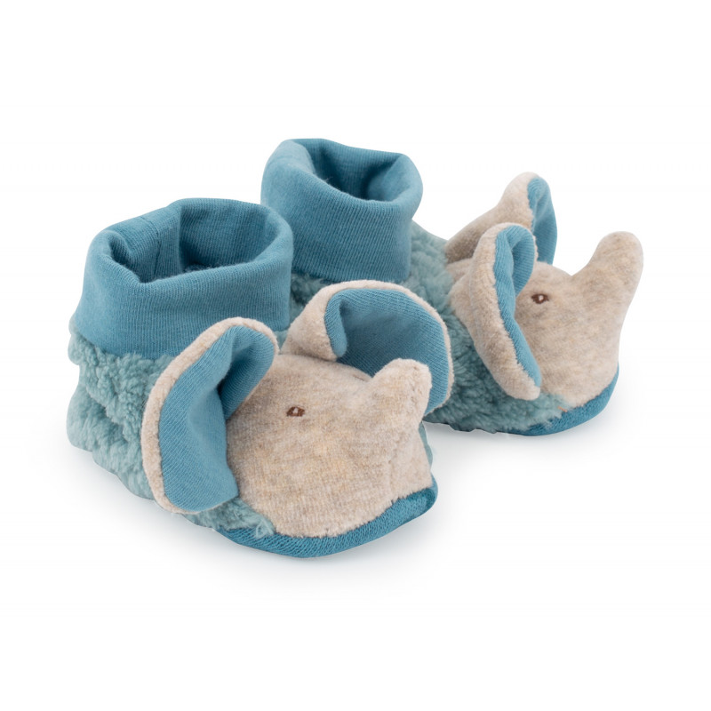 Chaussons Bebe Bergamote L Elephant Moulin Roty Mercerie Floriane