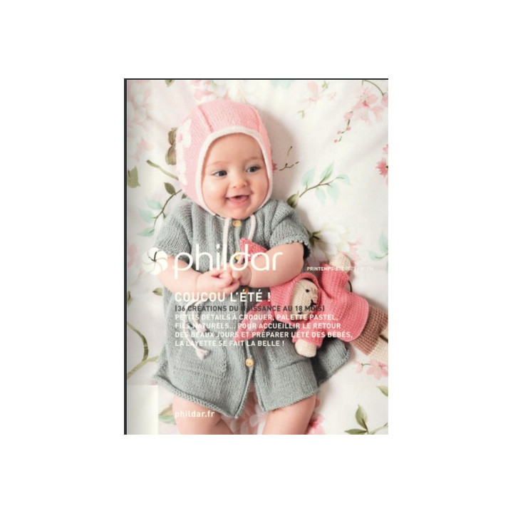 Magazine 196 Layette Coucou L Ete Phildar Mercerie Floriane