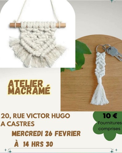 atelier macramé